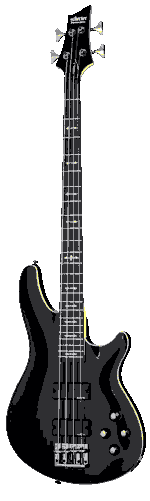 black schecter omen 4